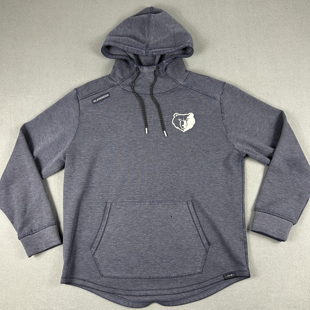 Legends Memphis Grizzlies Hoodie Mens XL‎ Blue NBA Pullover Performance Stretch